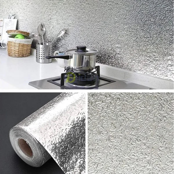 Aluminum Foil Paper Mats Wallpaper Stickers