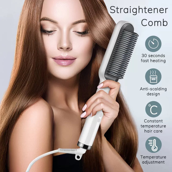 Electric Comb Hair Straightener