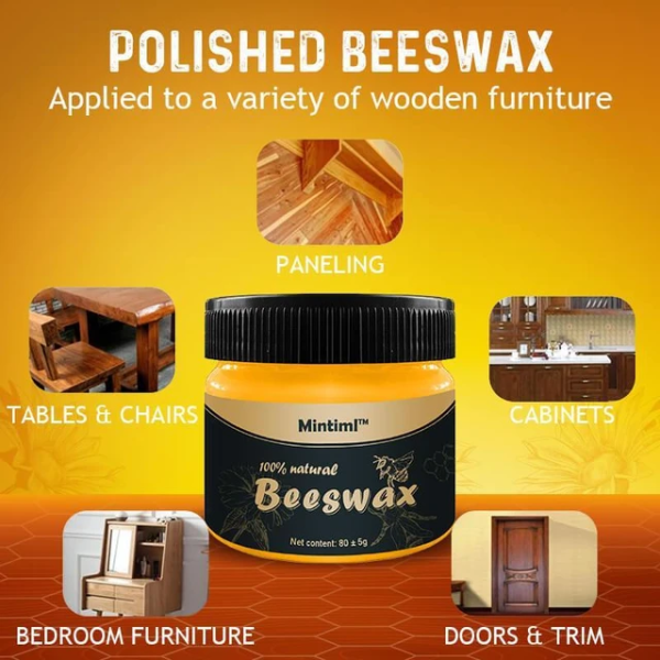 Wood Seasoning Beeswax: Furniture Care 100gm